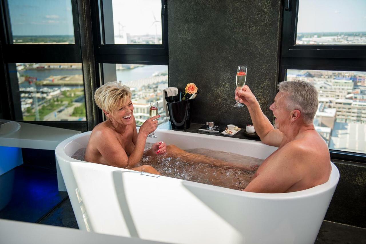 Апартаменты Exclusieve Prive Wellness Penthouse Skynooz Антверпен Экстерьер фото